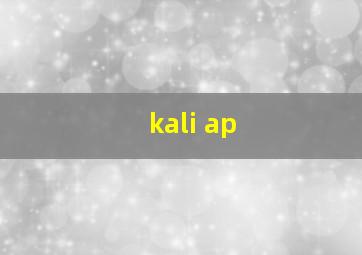 kali ap